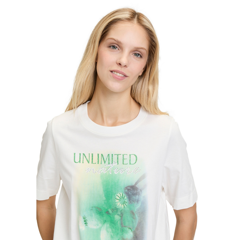 Dames T-shirt 29977009 Cartoon GROEN DESSIN