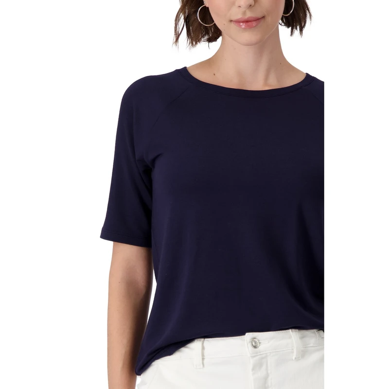 Dames T-shirt 409372 Monari MIDDEN BLAUW