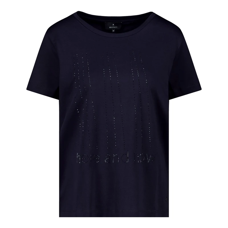 Dames T-shirt 409374 Monari MIDDEN BLAUW