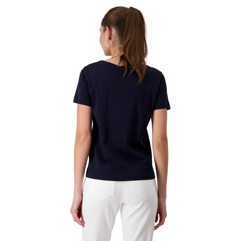 Dames T-shirt 409374 Monari MIDDEN BLAUW