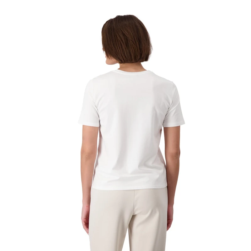 Dames T-shirt 409431 Monari OFF-WHITE