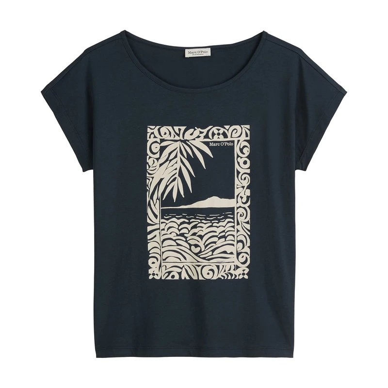 Dames T-shirt 504206751377 Marc O'Polo BLEU
