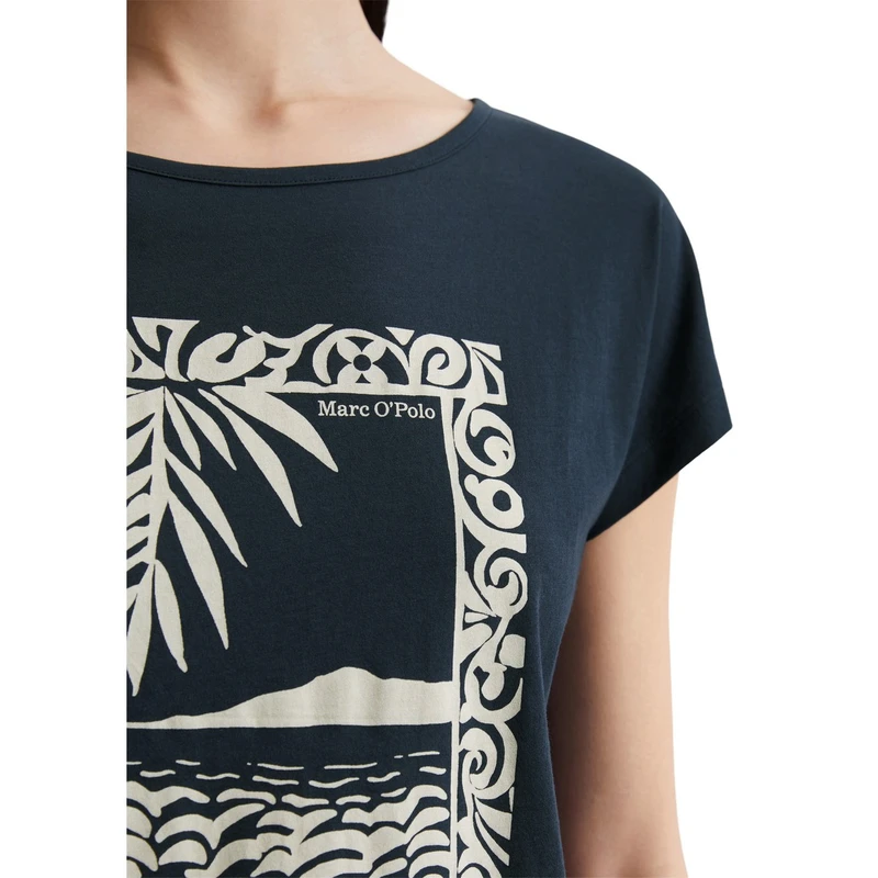 Dames T-shirt 504206751377 Marc O'Polo BLEU
