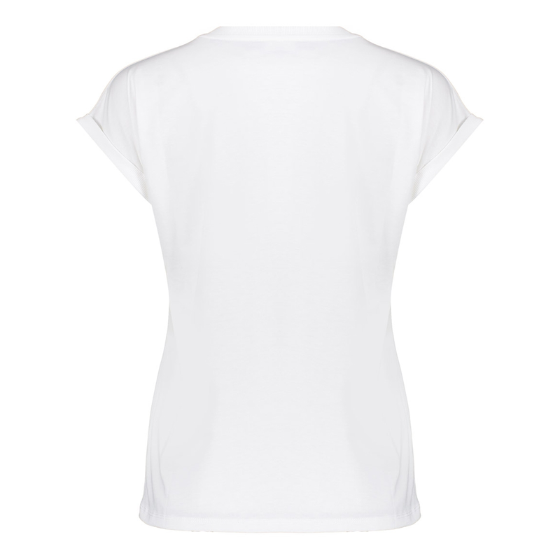 Dames T-shirt 52092-41. Geisha OFF-WHITE