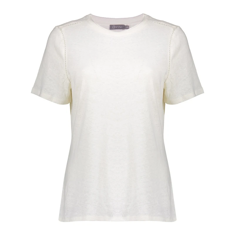 Dames T-shirt 52102-47 Geisha OFF-WHITE