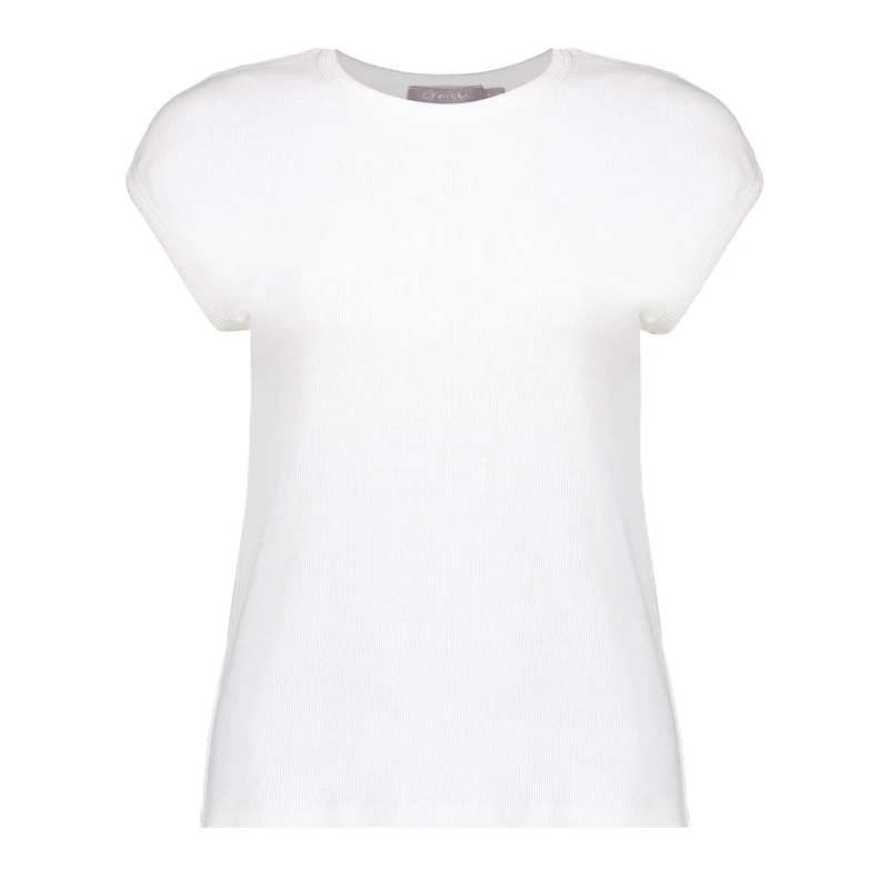 Dames T-shirt 52112-41 Geisha OFF-WHITE