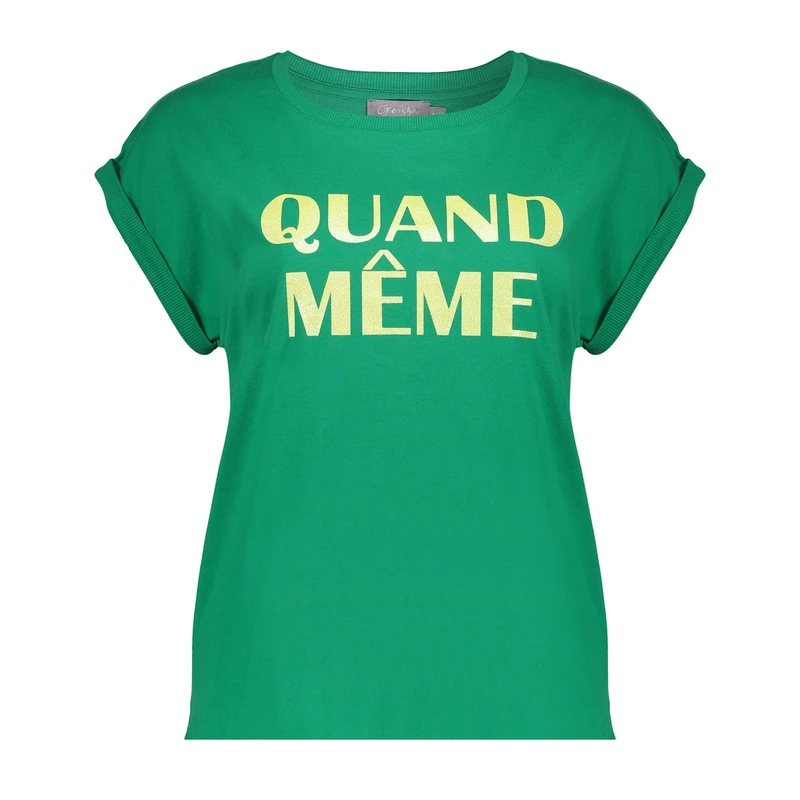 Dames T-shirt 52404-41 Geisha GROEN DESSIN