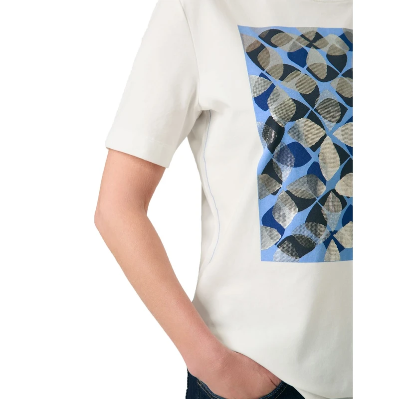 Dames T-shirt 570209-35010 Gerry Weber ECRU