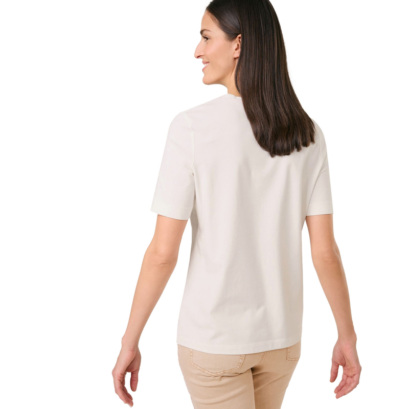 Dames T-shirt 570237-35010 Gerry Weber GEEL DESSIN