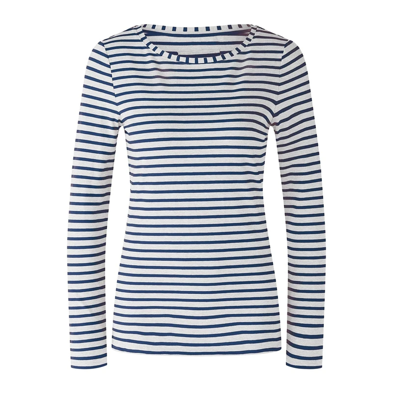 Dames T-shirt 88220 Oui BLAUW DESSIN