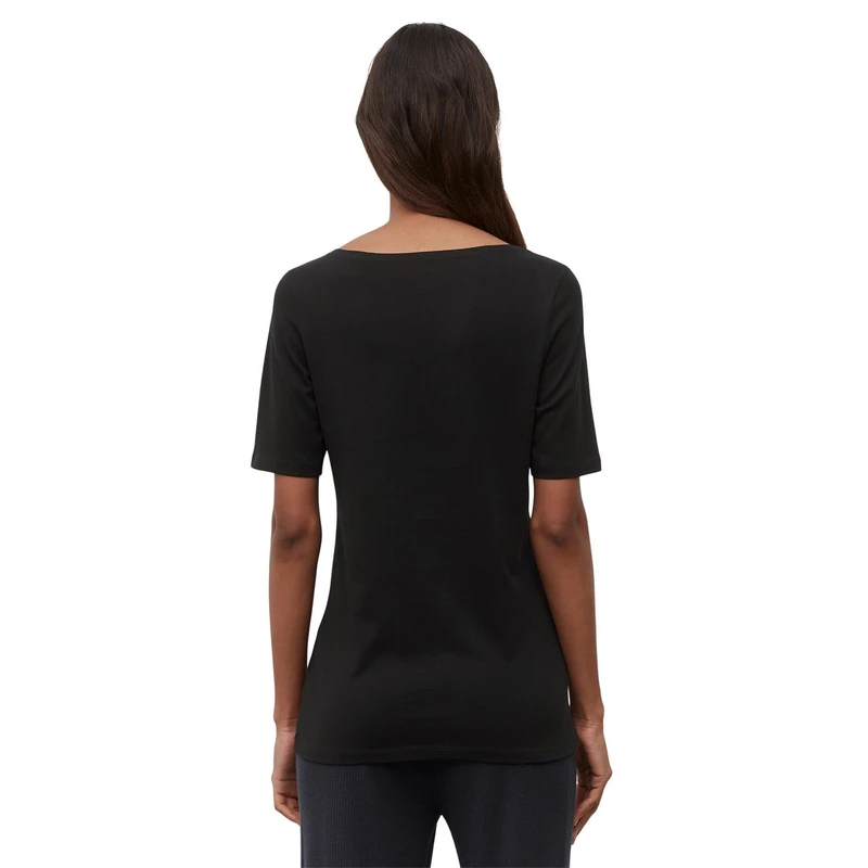 Dames T-shirt B01218351159 Marc O'Polo ZWART