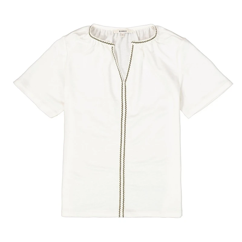 Dames T-shirt B50003 Garcia ECRU