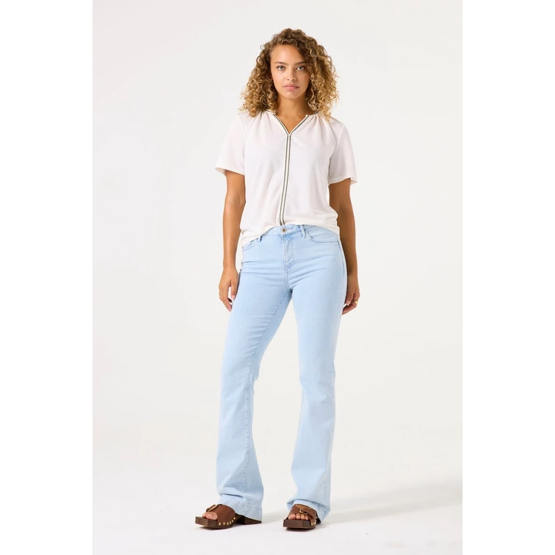 Dames T-shirt B50003 Garcia ECRU