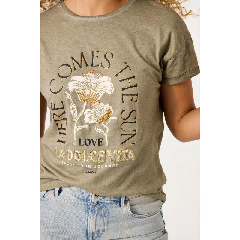 Dames T-shirt B50005 Garcia OLIJF