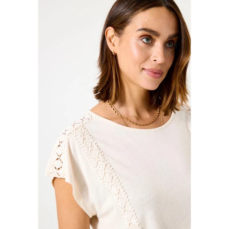 Dames T-shirt C50202 Garcia Wit