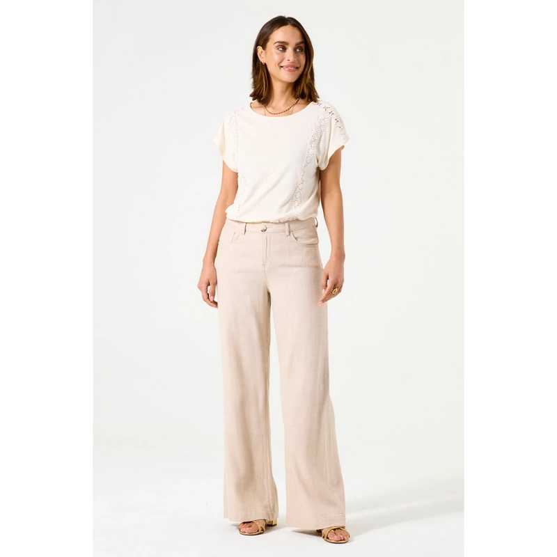 Dames T-shirt C50202 Garcia Wit