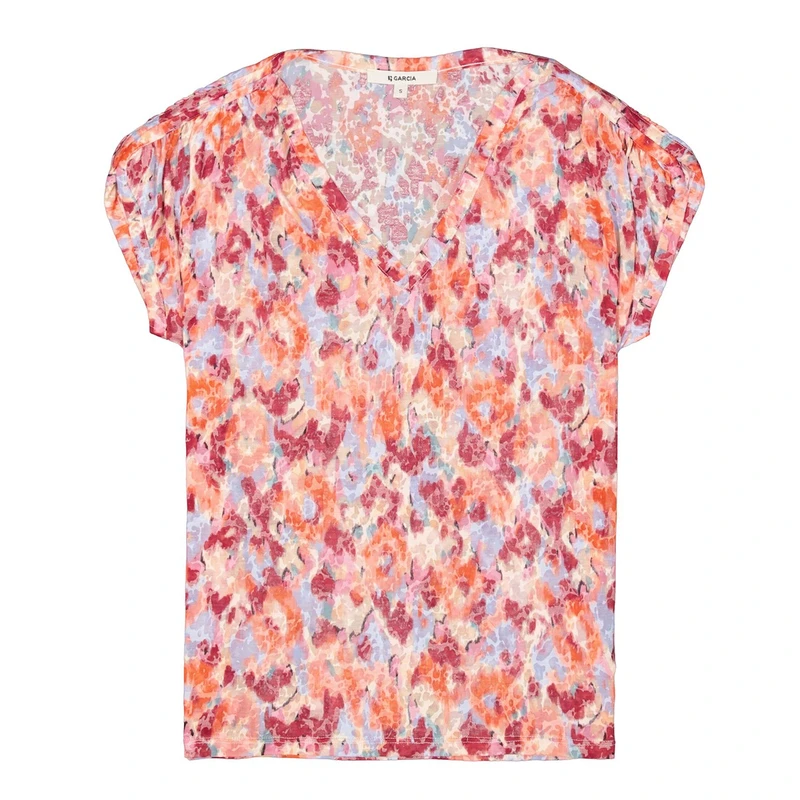 Dames T-shirt C50205 Garcia ORANJE