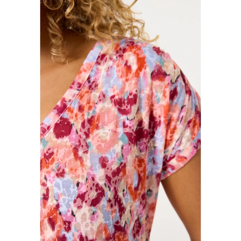 Dames T-shirt C50205 Garcia ORANJE