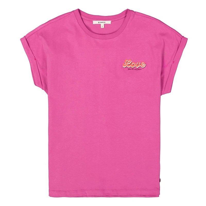 Dames T-shirt C50207 Garcia MAUVE