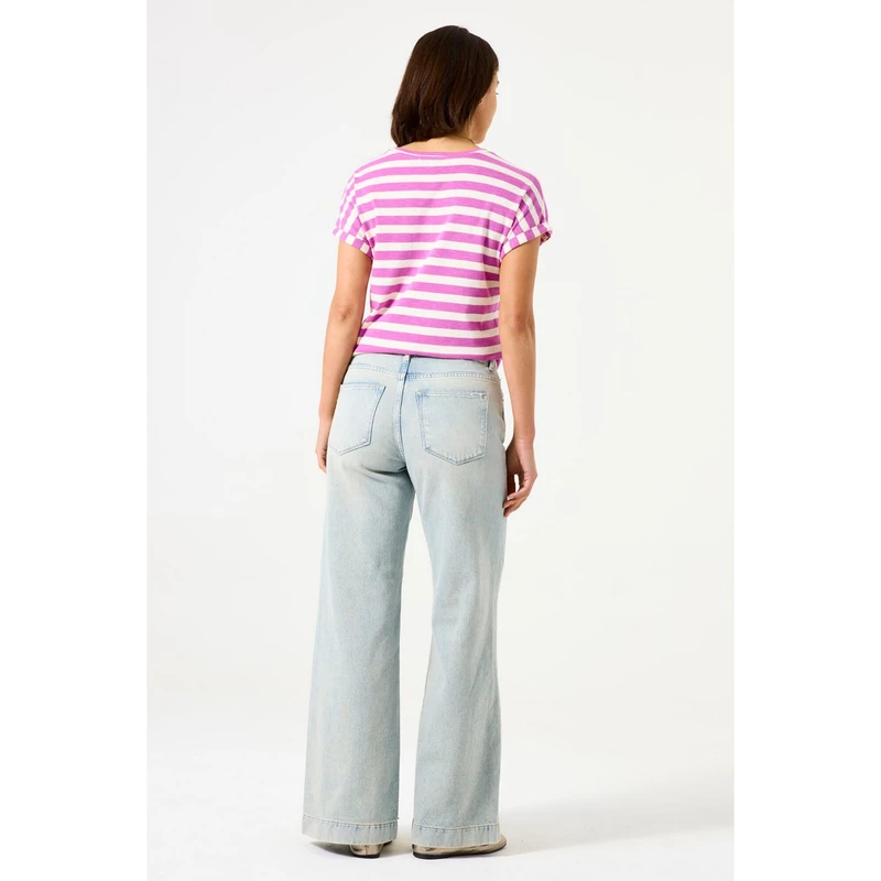 Dames T-shirt C50210 Garcia MAUVE