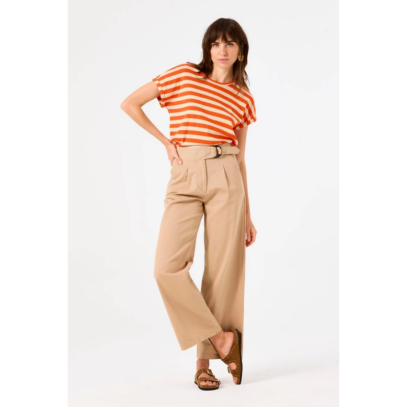 Dames T-shirt C50210 Garcia ORANJE
