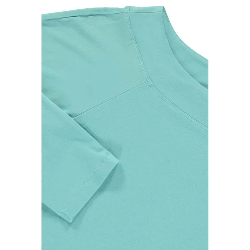 Dames T-shirt CS24-13534 Claudia Strater BLEU