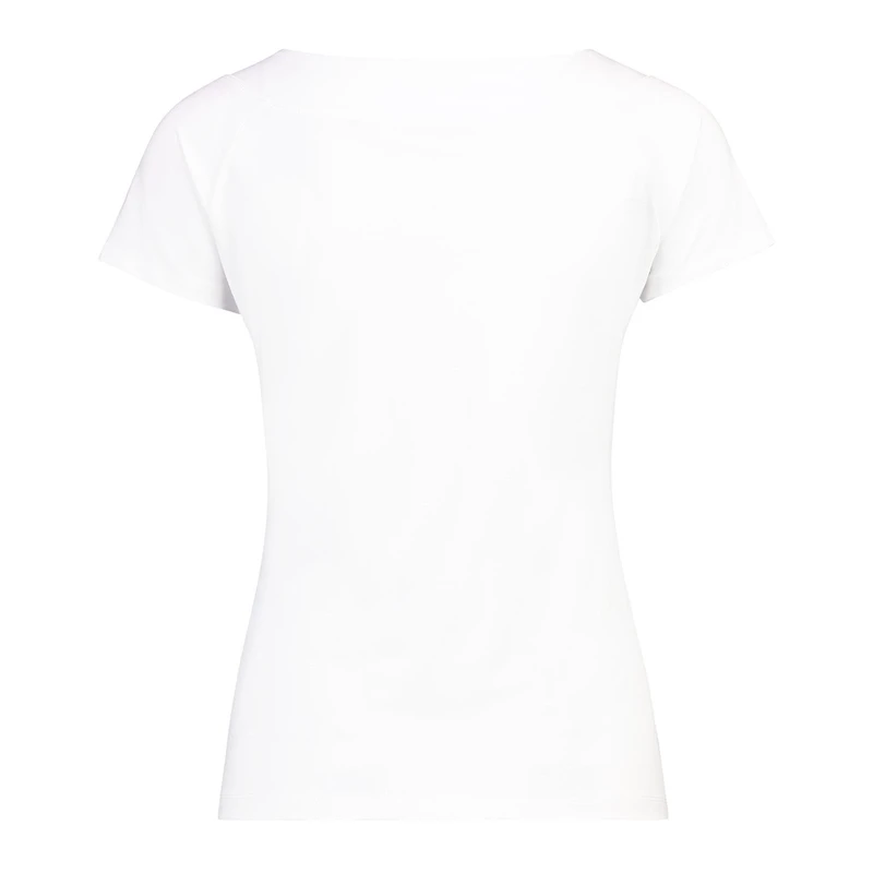 Dames T-shirt CS99-13503 Claudia Strater ZWART