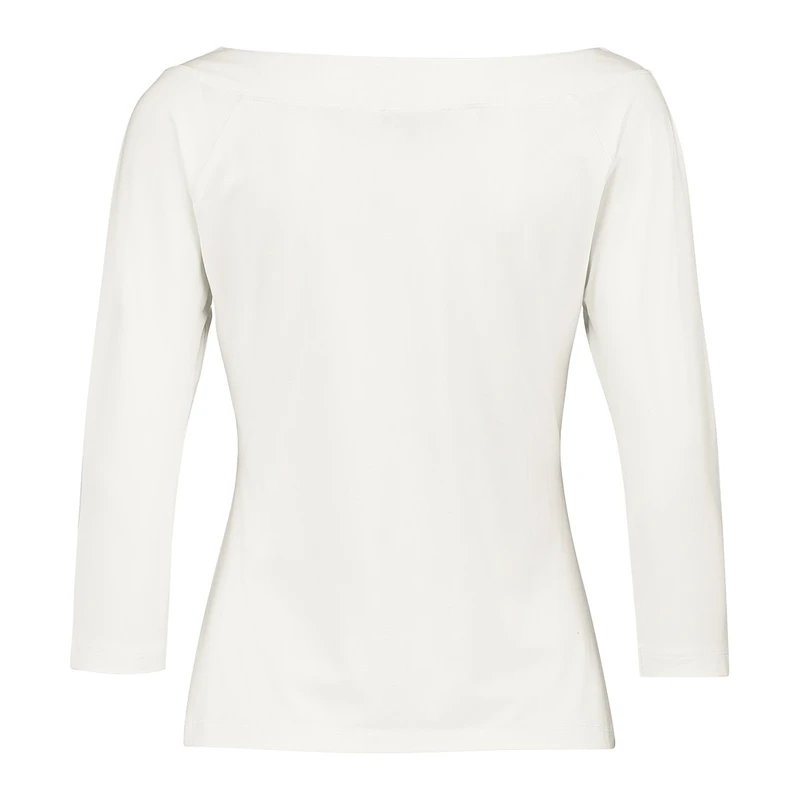 Dames T-shirt CS99-13504 Claudia Strater OFF-WHITE