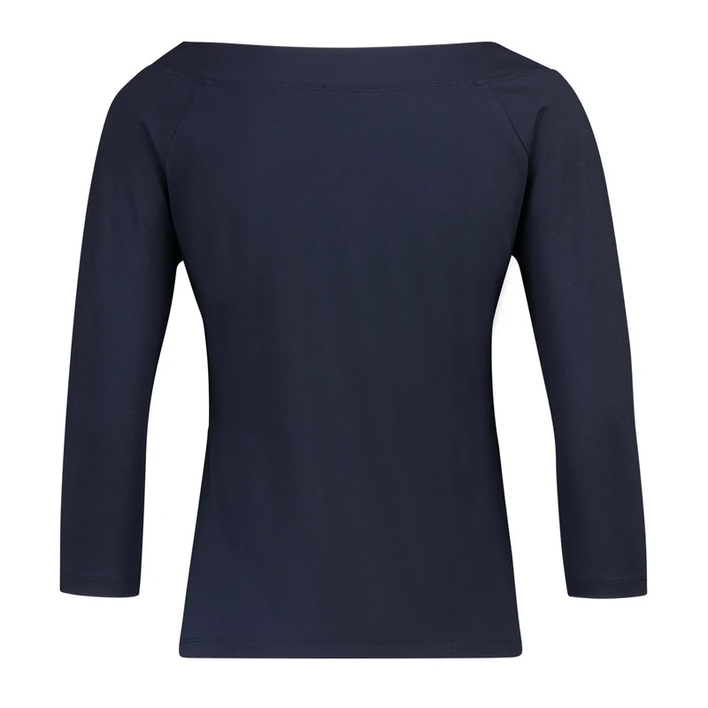 Dames T-shirt CS99-13504 Claudia Strater BLAUW DESSIN