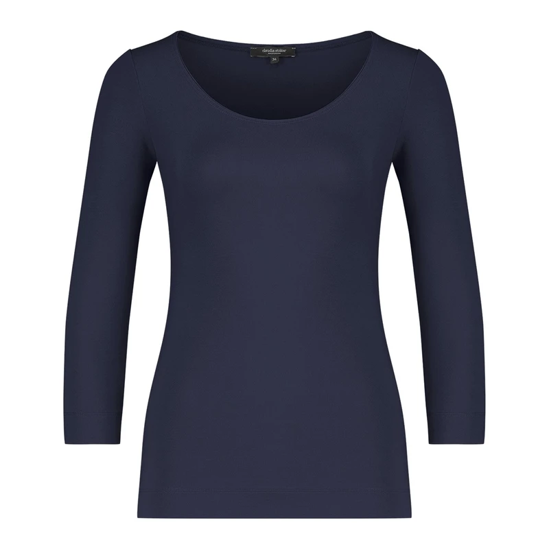 Dames T-shirt CS99-13508 Claudia Strater NAVY