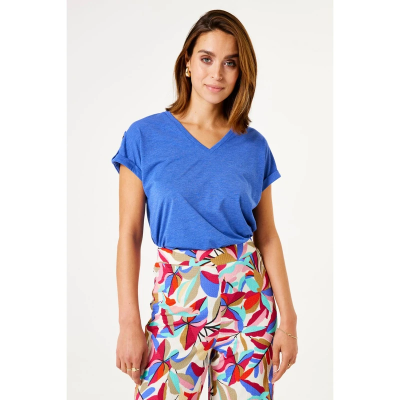 Dames T-shirt D50003 Garcia BLEU