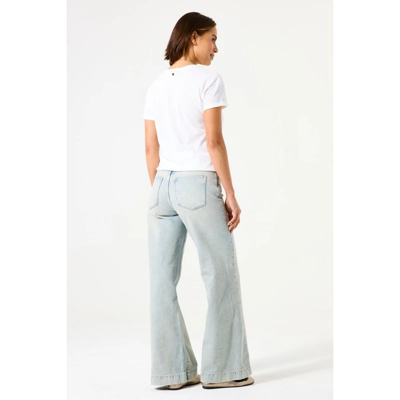 Dames T-shirt D50007 Garcia OFF-WHITE