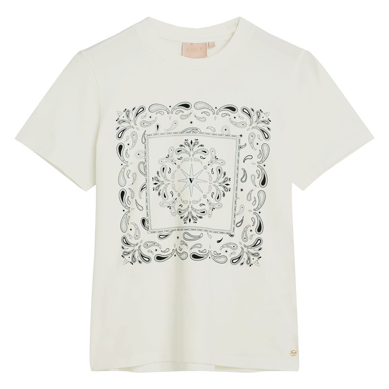 Dames T-shirt DORIA BANDANA JOSH V OFF-WHITE