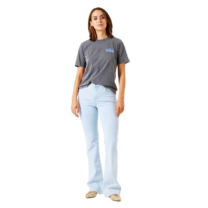 Dames T-shirt E50206 Garcia ANTRACIET