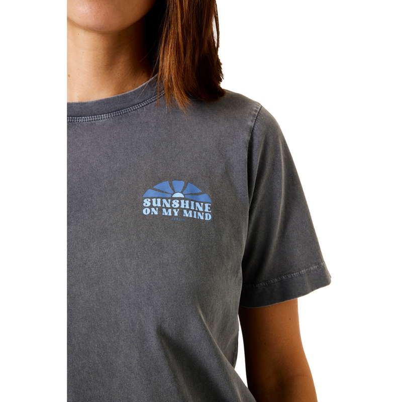 Dames T-shirt E50206 Garcia ANTRACIET