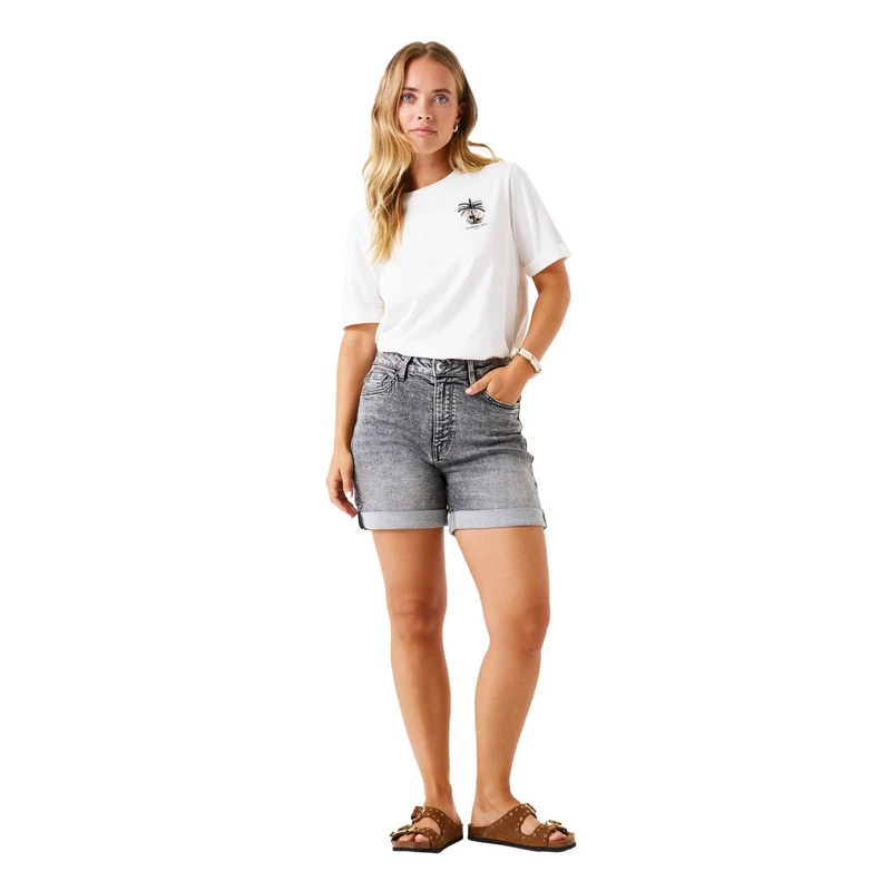 Dames T-shirt E50210 Garcia OFF-WHITE
