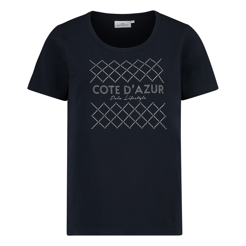 Dames T-shirt Evelien HV Society NAVY