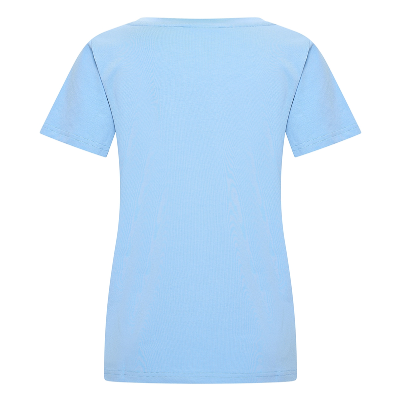 Dames T-shirt Evelien HV Society AQUA