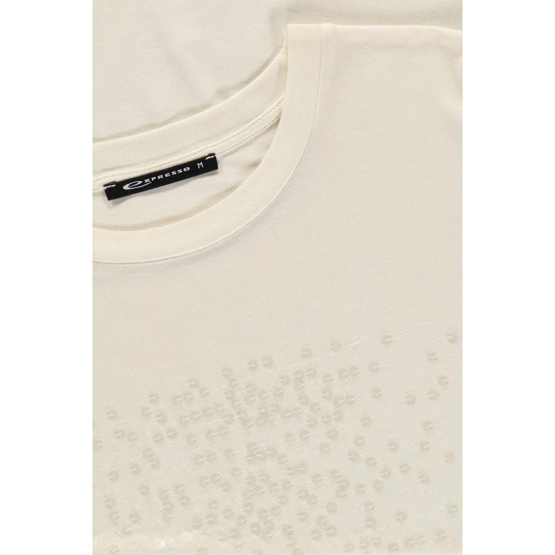 Dames T-shirt EX13-25294 Expresso OFF-WHITE