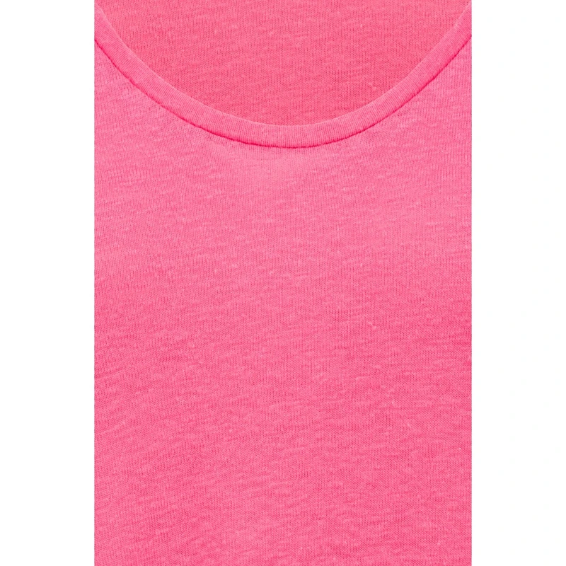 Dames T-shirt EX23-13017 Expresso FUCHSIA