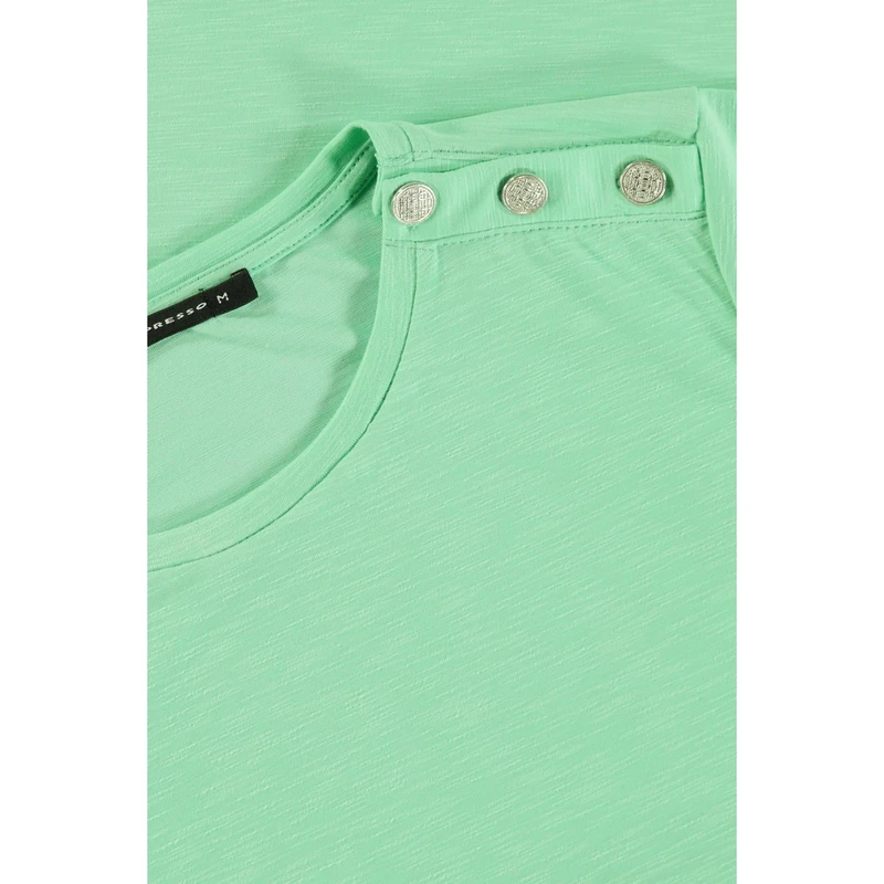 Dames T-shirt EX24-13002 Expresso MINT