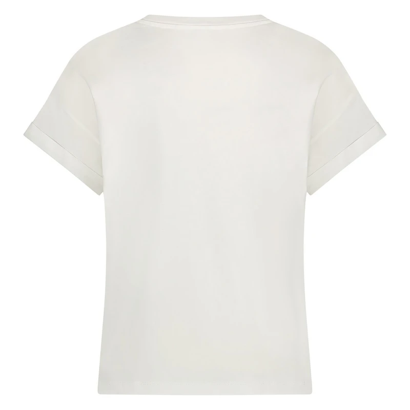 Dames T-shirt FEMKE SHIRT LE CLUB Nukus OFF-WHITE