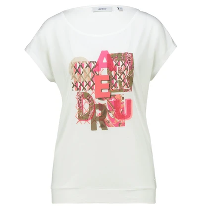 Dames T-shirt Glenda top letterprt
