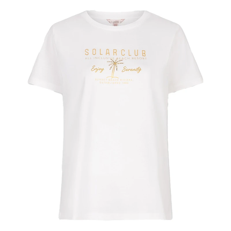 Dames T-shirt HS25.05208 esqualo OFF-WHITE