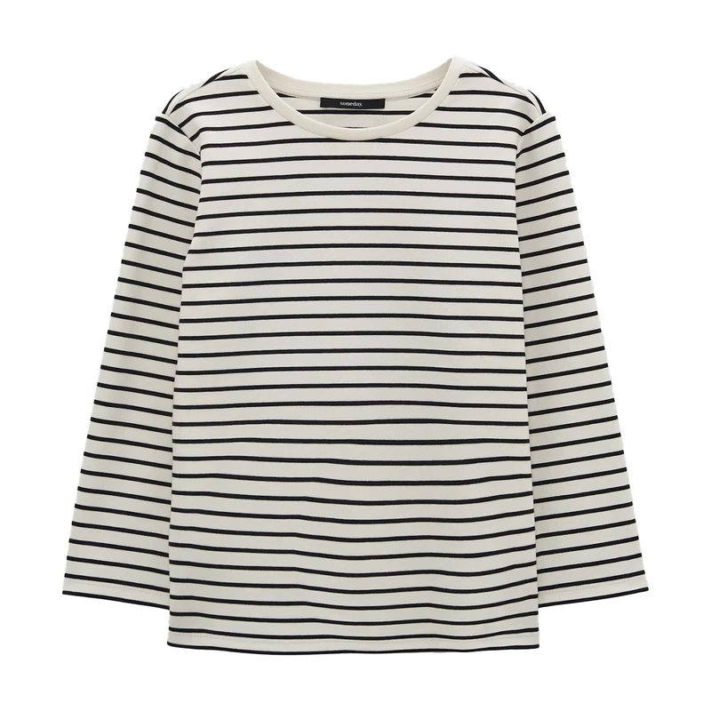 Dames T-shirt Kelia Someday ZWART