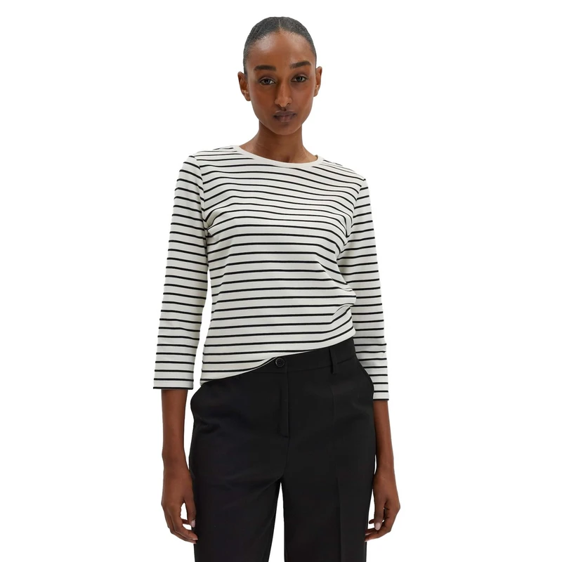 Dames T-shirt Kelia Someday ZWART