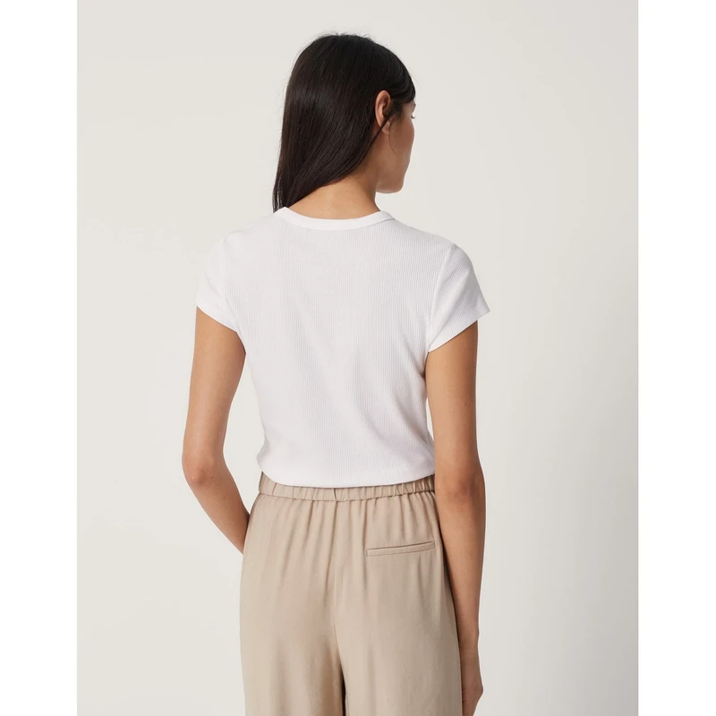Dames T-shirt Kleoh Someday Wit