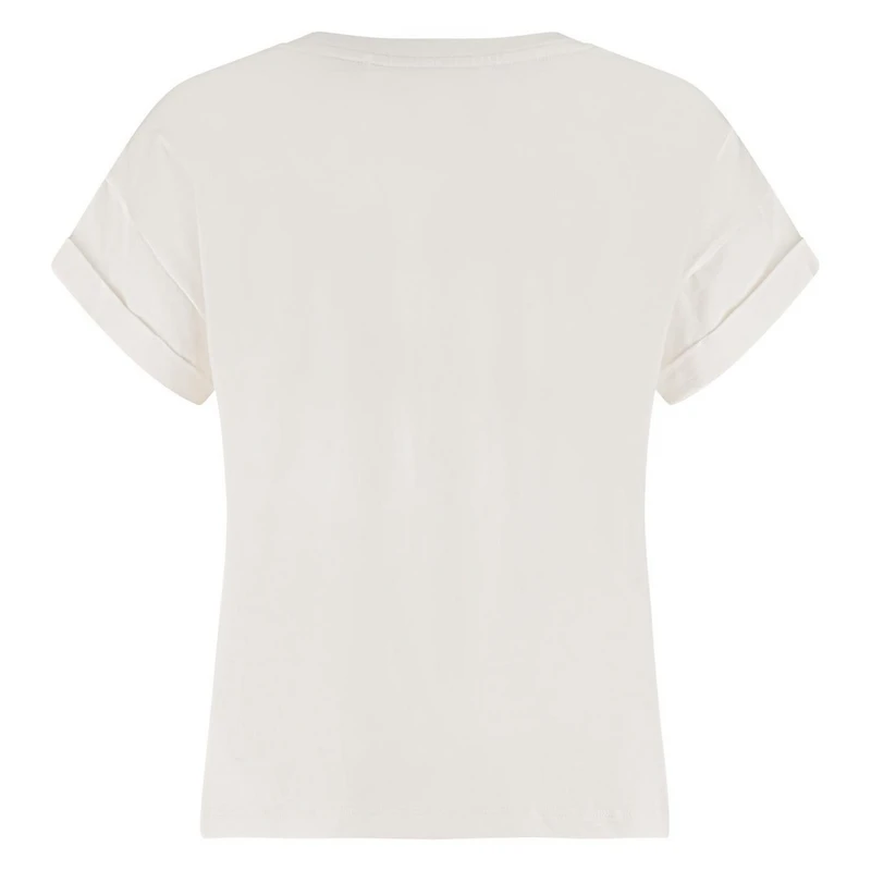 Dames T-shirt LOU SHIRT Nukus OFF-WHITE