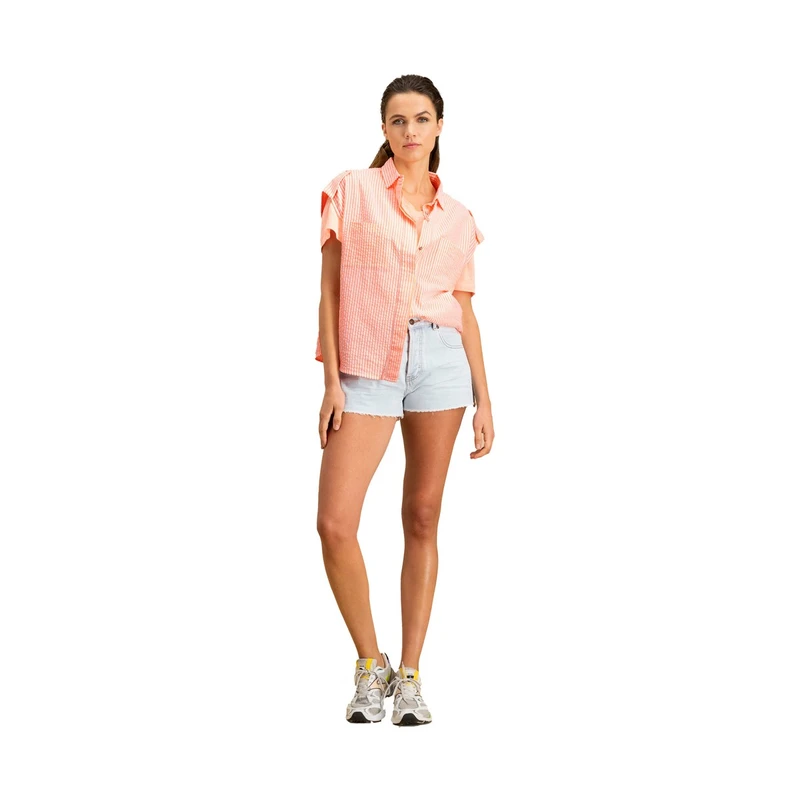 Dames T-shirt MILA Circle of Trust KORAAL
