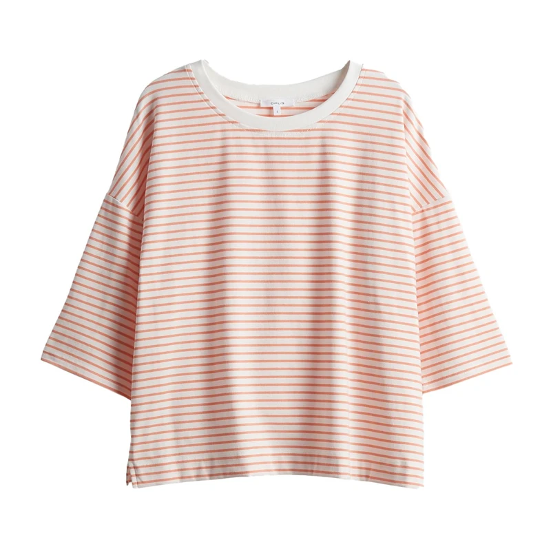 Dames T-shirt Seifen preppy Opus ZALM
